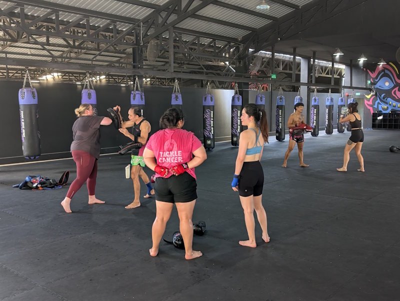 bangtao muay thai class