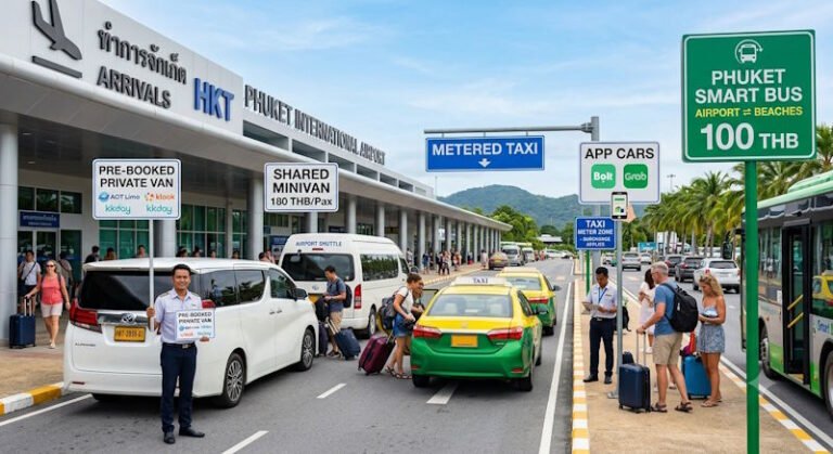 phuket airport shuttles