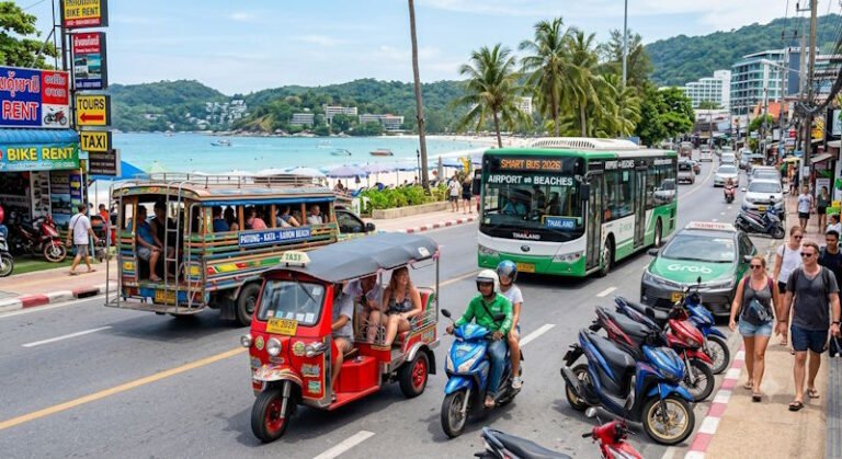 getting around phuket