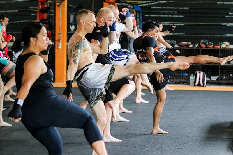 tiger muay thai class