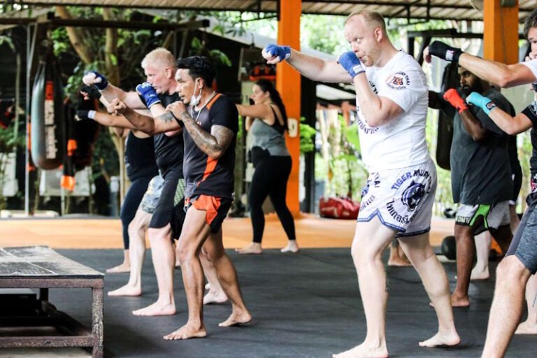 class at tiger muay thai